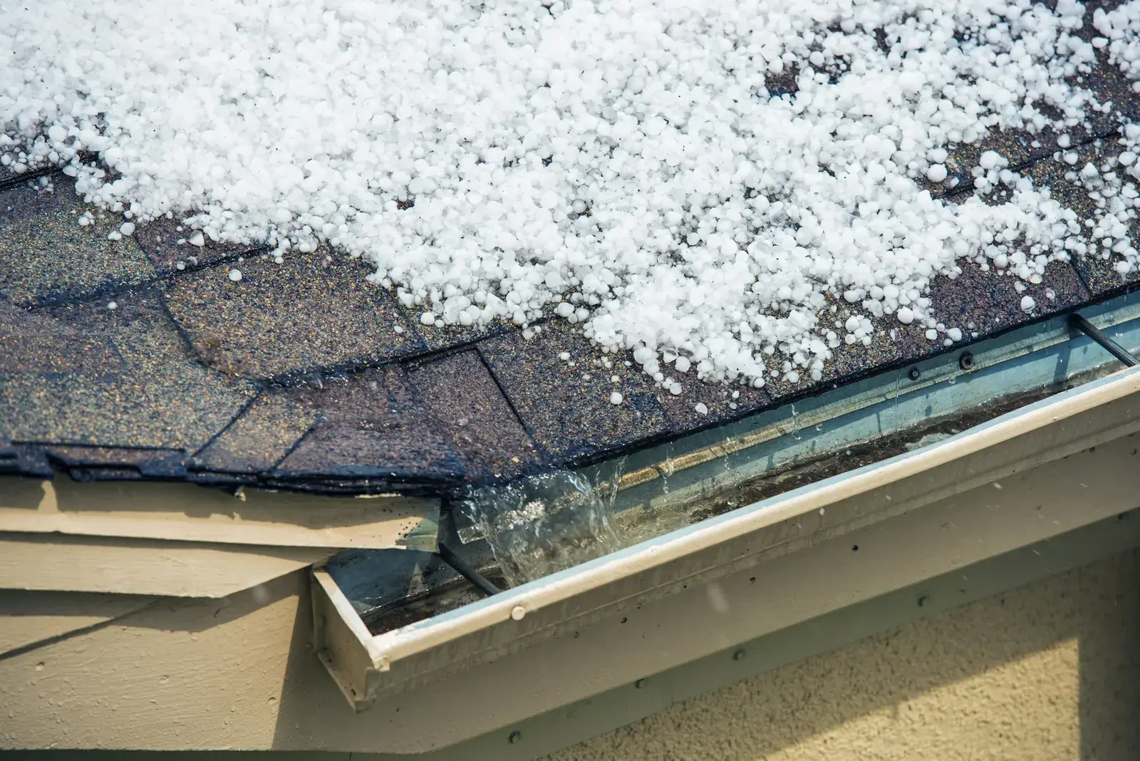 Hail damage roof Austin TX