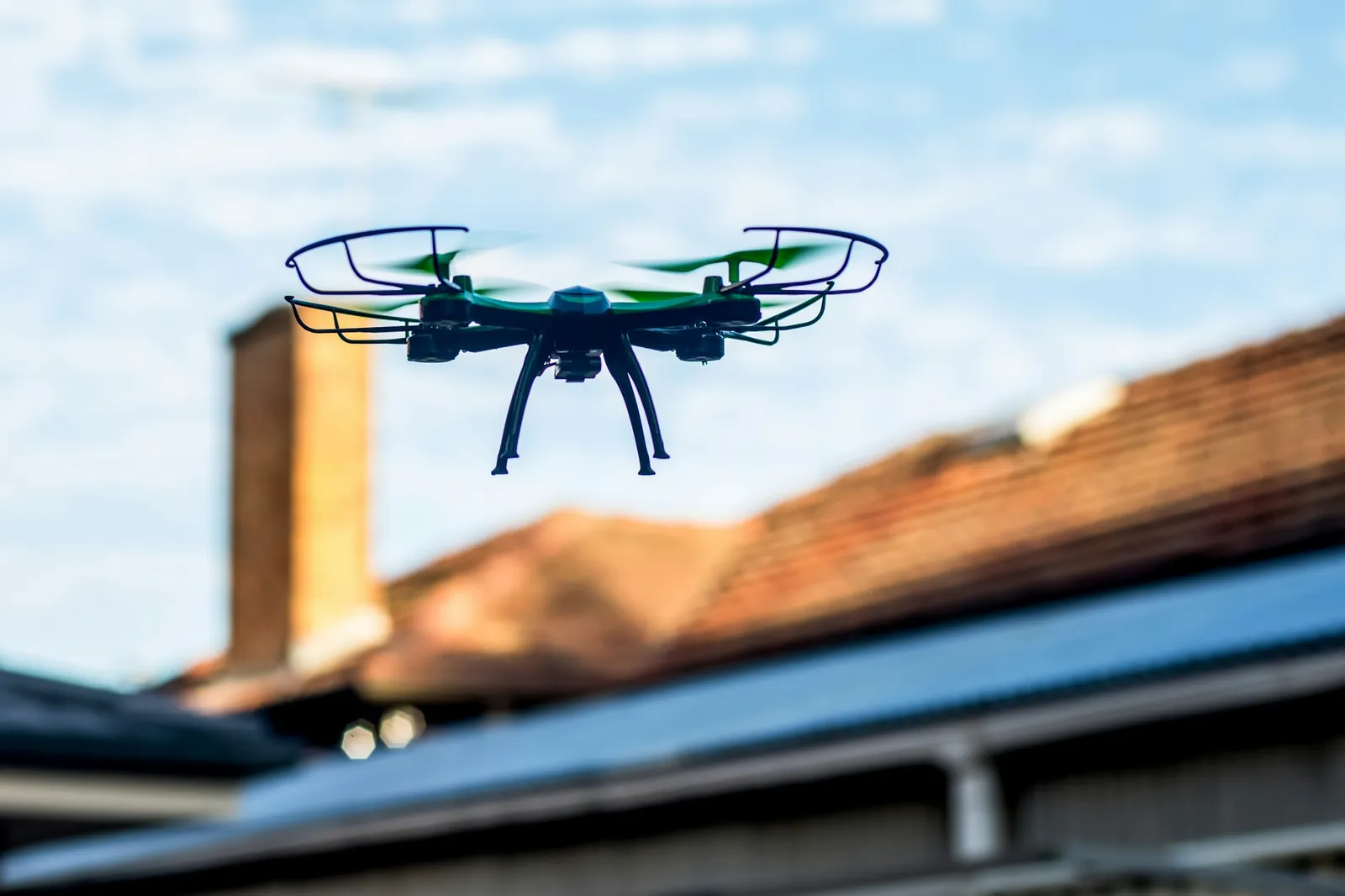Drone roof inspection Austin TX