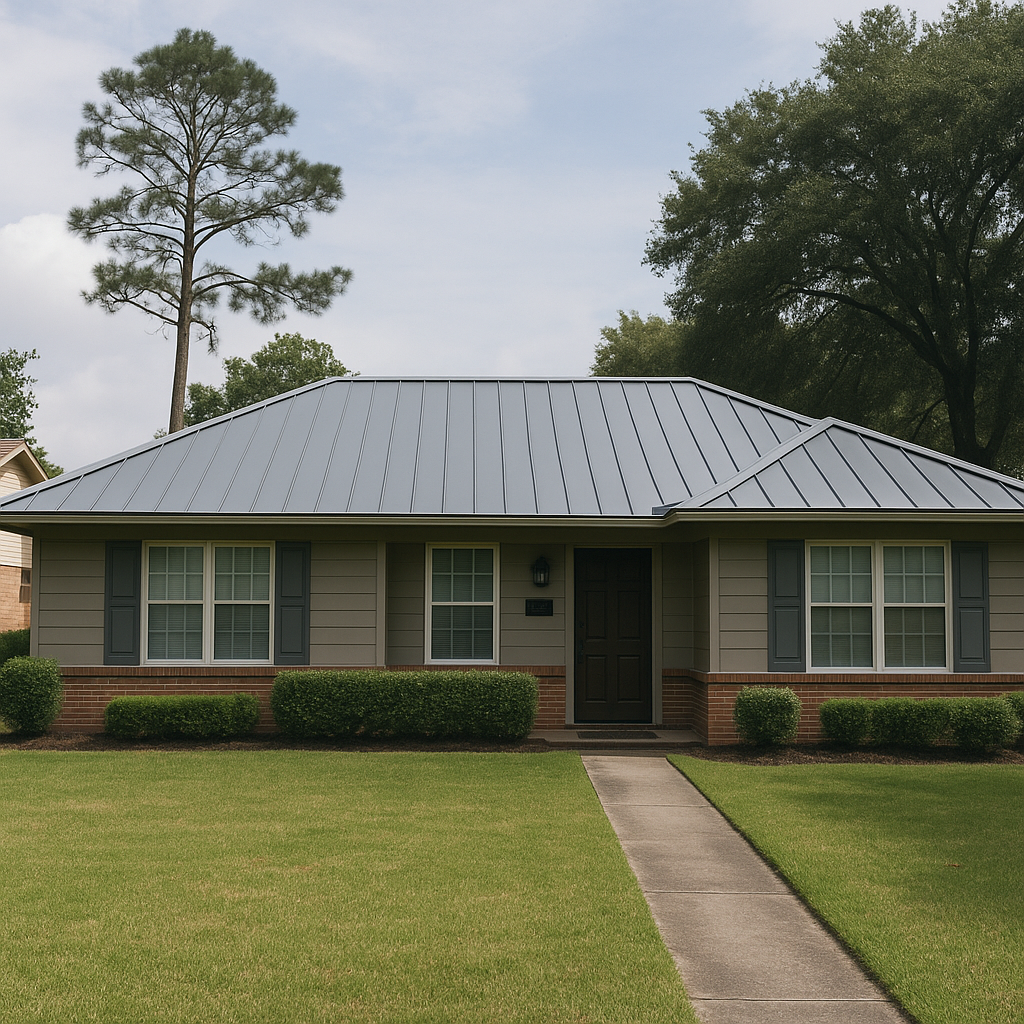 Metal Roof by RISE Roofing Austin TX