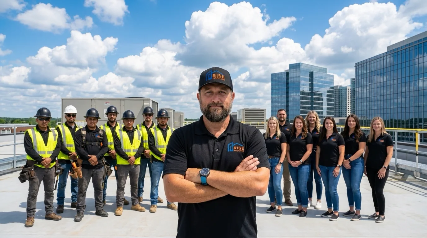 RISE Roofing Austin team