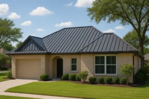 Standing Seam Metal Roof by RISE Roofing Austin TX